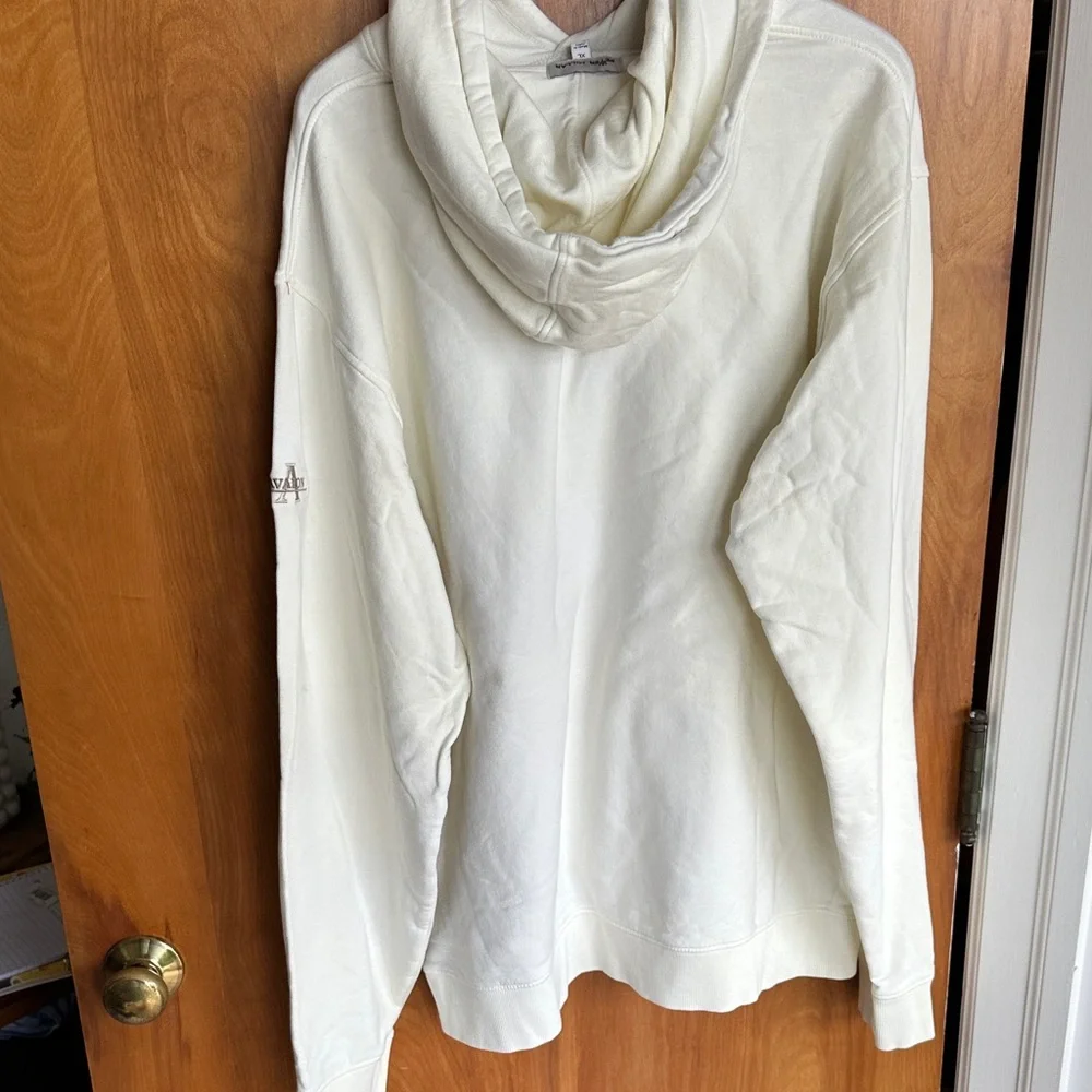 Peter Millar Cream Pullover Hoodie - Picture 4 of 5